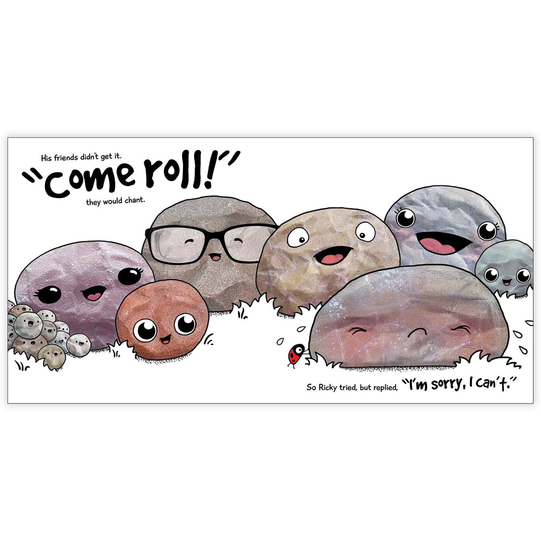 Ricky the Rock That Couldn't Roll - Inspiring Children's Book - Image 5