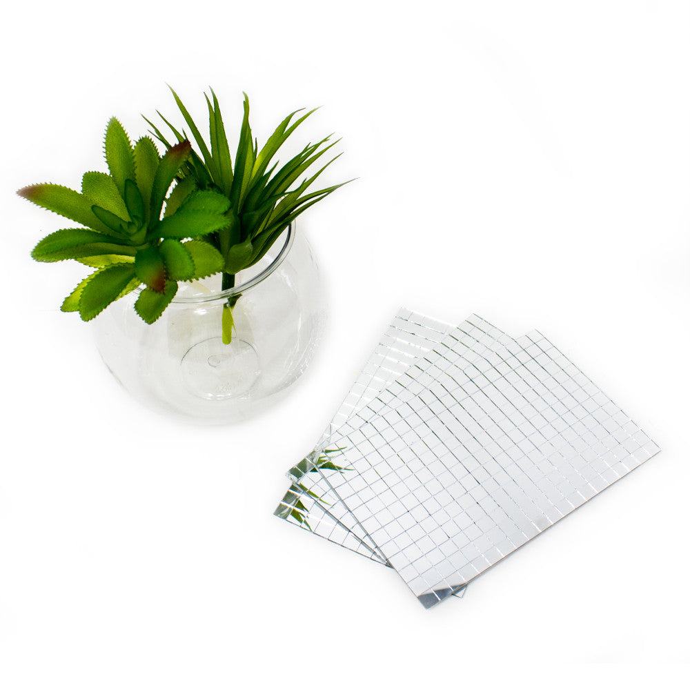 Art 101 DIY Disco Planter Creation Kit - Sparkly Silver - Image 3