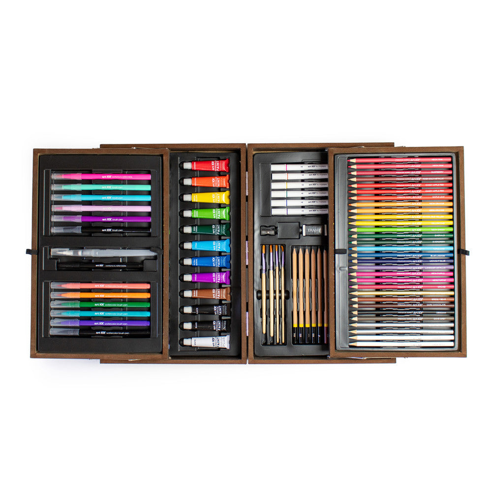 Art 101 Deluxe Multimedia Artist Set - 151-Piece Collection - Image 2