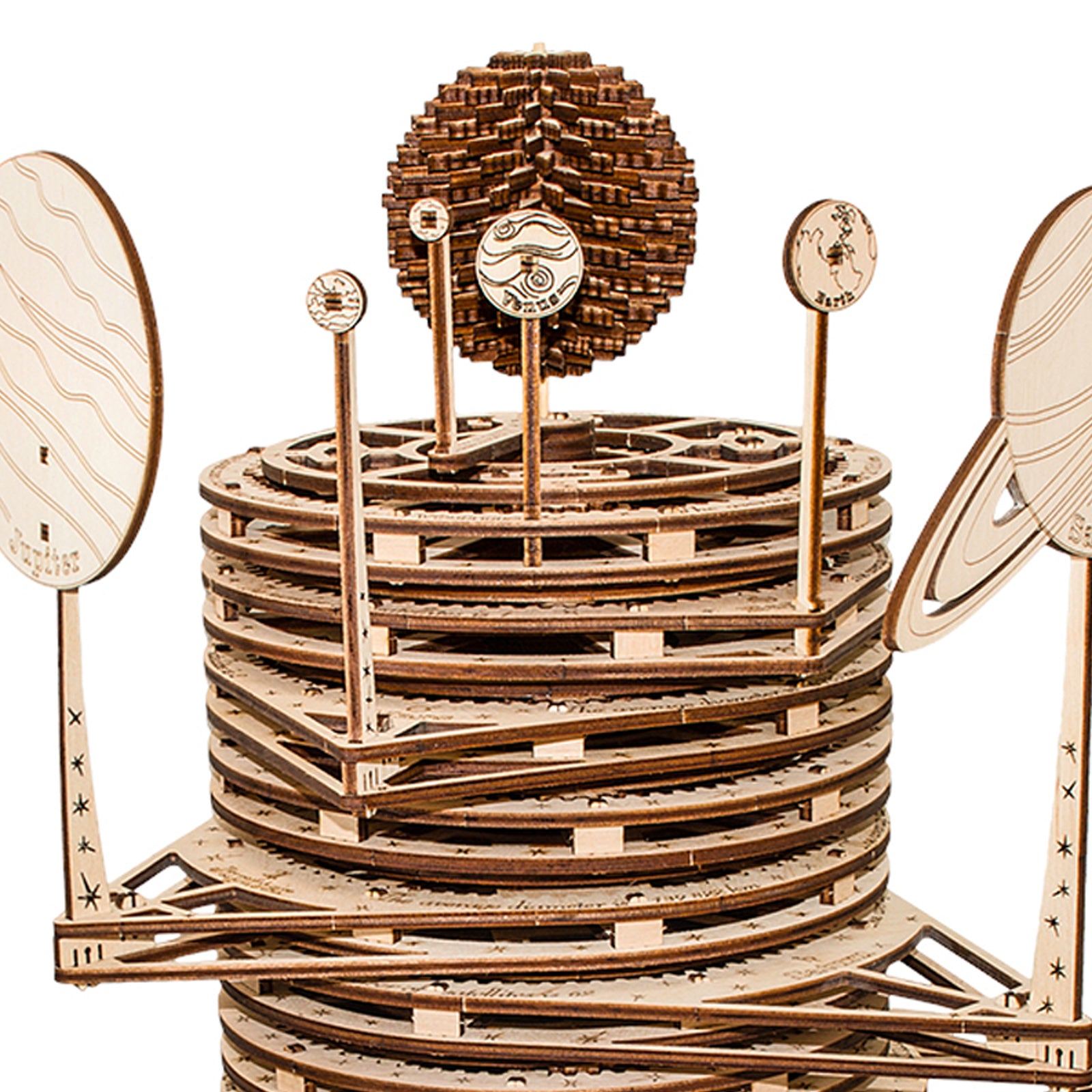 EWA Eco-Wood-Art Solar System Planetarium 3D Wooden STEM Kit - Image 3