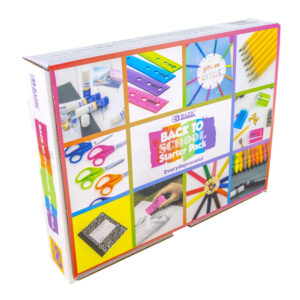 BAZIC Products Ultimate Back To School Starter Pack, 60-Piece Set with Art & Writing Supplies