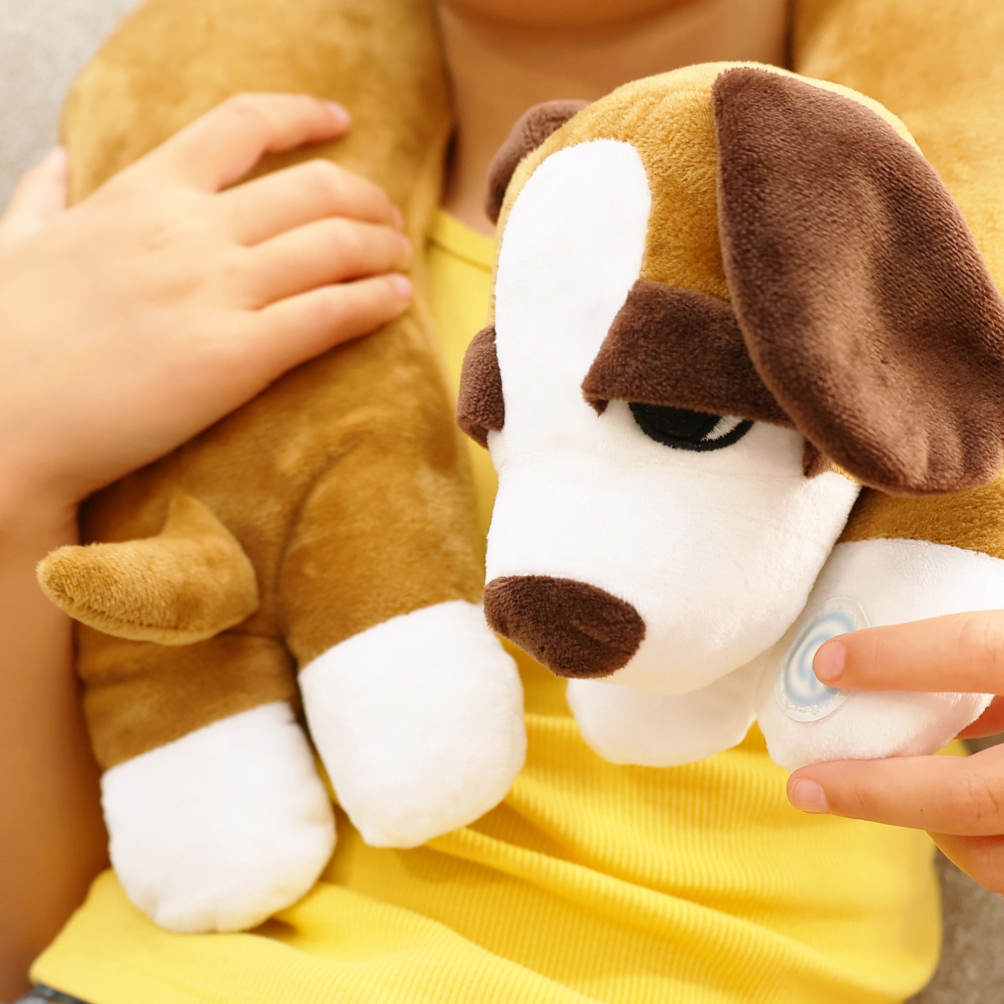 Bouncyband Puppy-Themed Sensory Vibrating Neck Pillow - Image 3