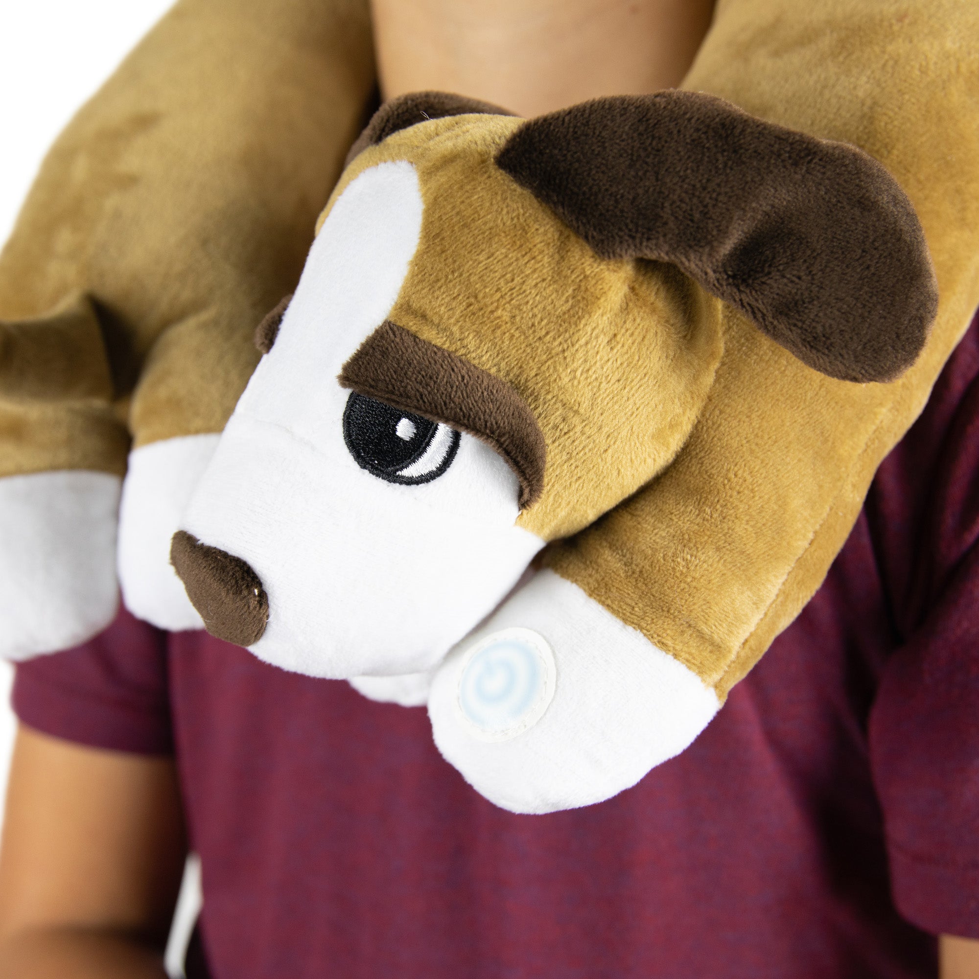 Bouncyband Puppy-Themed Sensory Vibrating Neck Pillow - Image 4