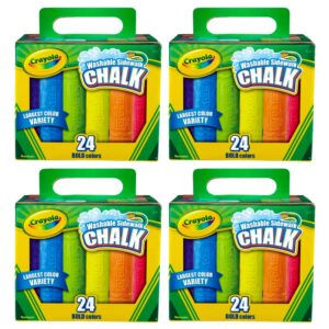 Crayola Outdoor Washable Sidewalk Chalk - 96 Vibrant Colors