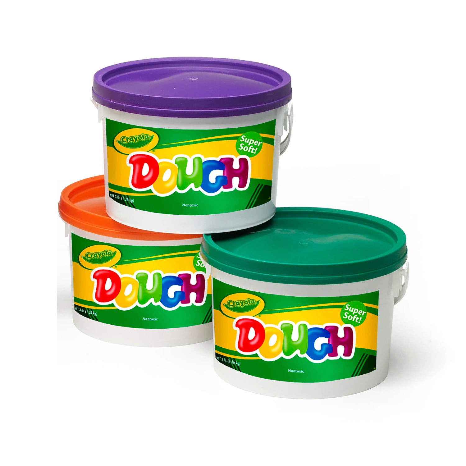 Crayola Super Soft Modeling Dough - Assorted Colors 6-Pack - Image 3