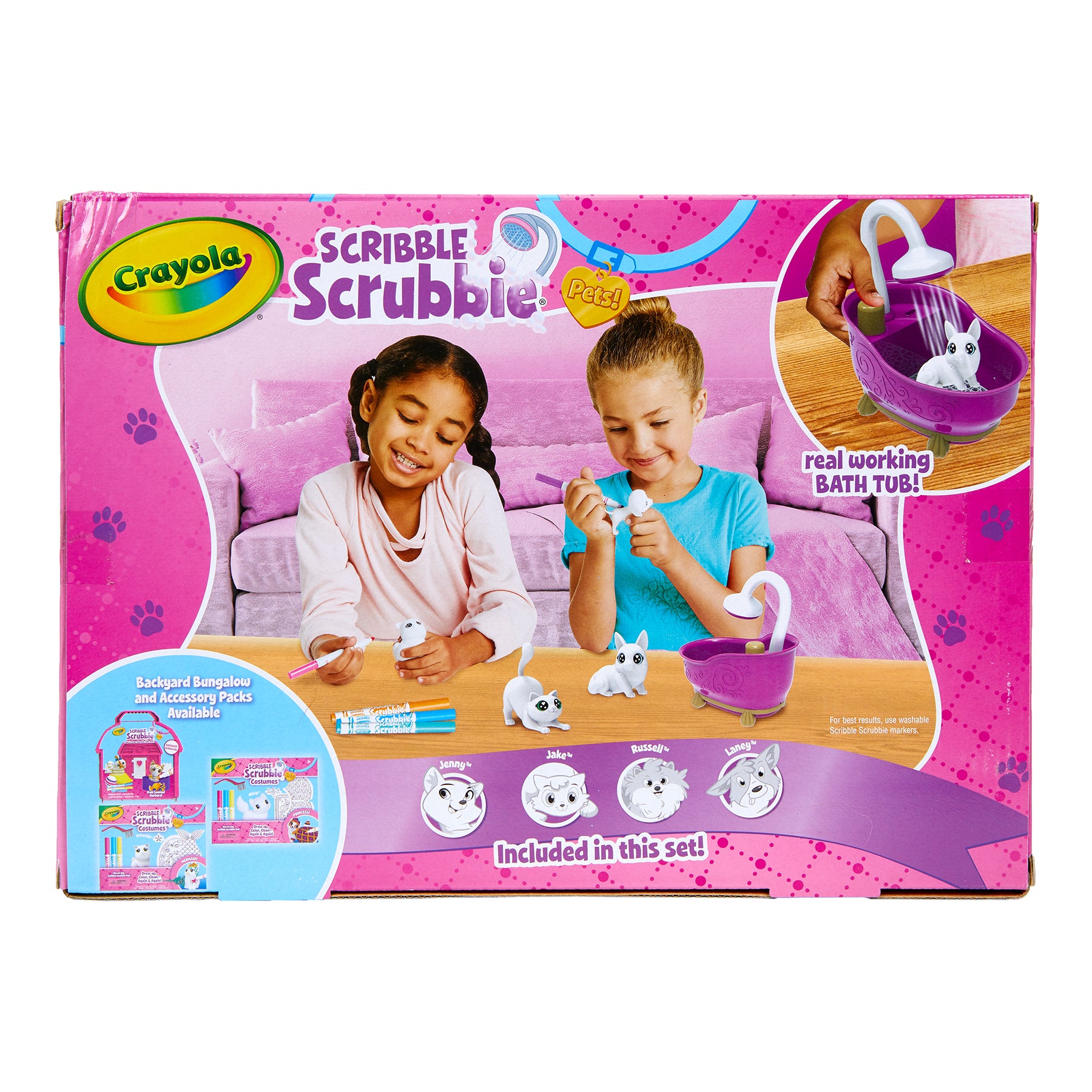 Crayola Scribble Scrubbie Pets! Color & Wash Playset - Image 4