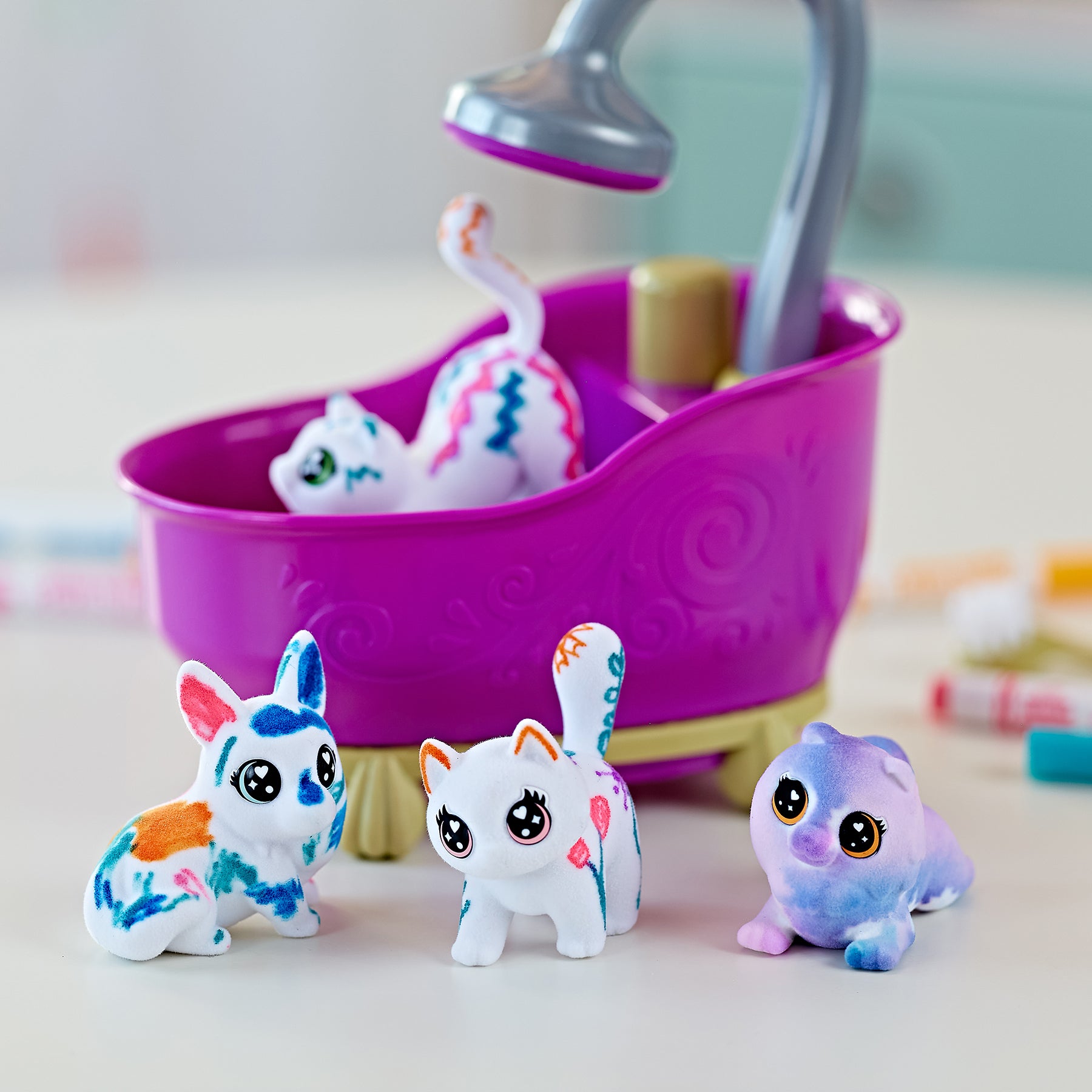 Crayola Scribble Scrubbie Pets! Color & Wash Playset - Image 9
