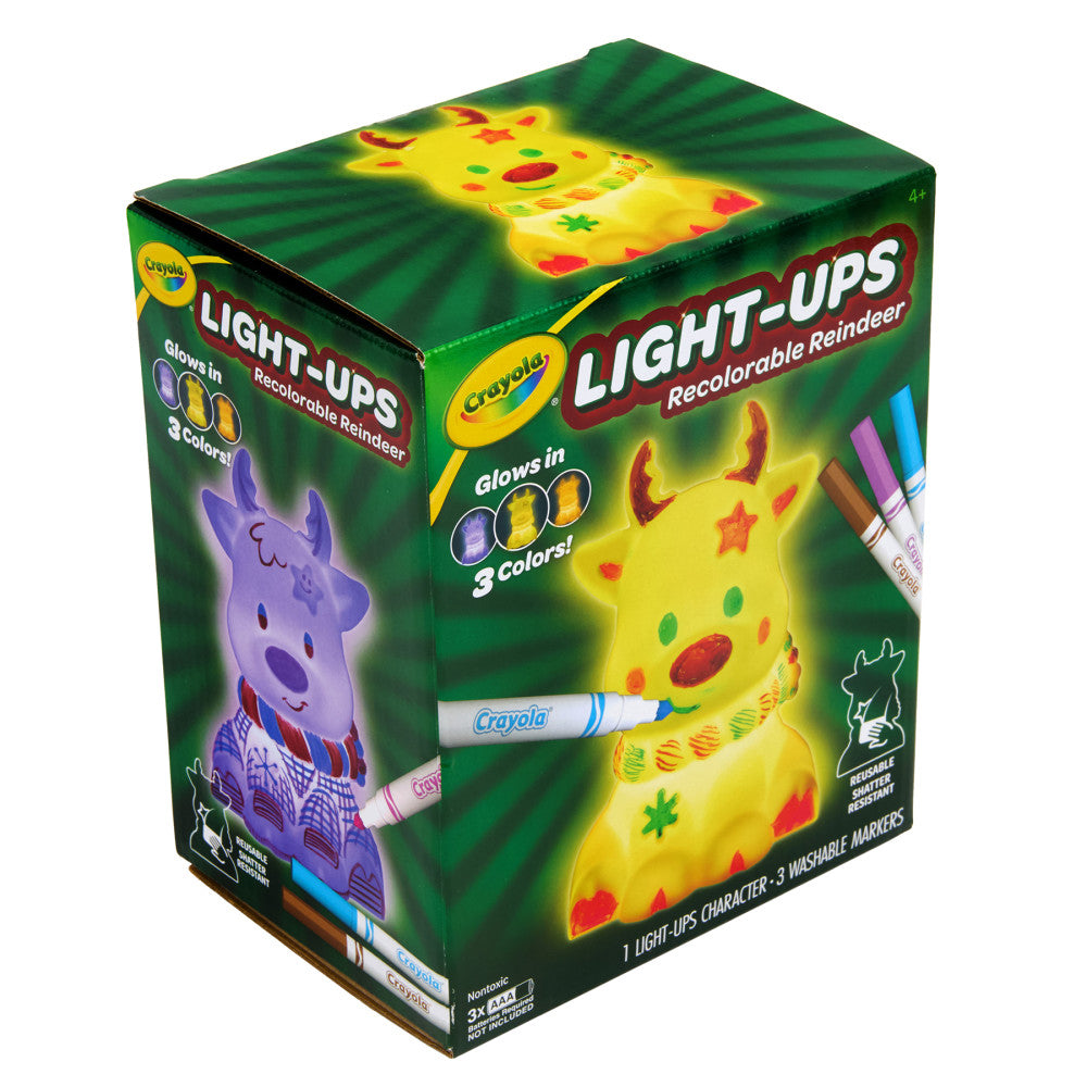 Crayola Light-Up Reindeer Creative Coloring Kit - Multicolor - Image 2