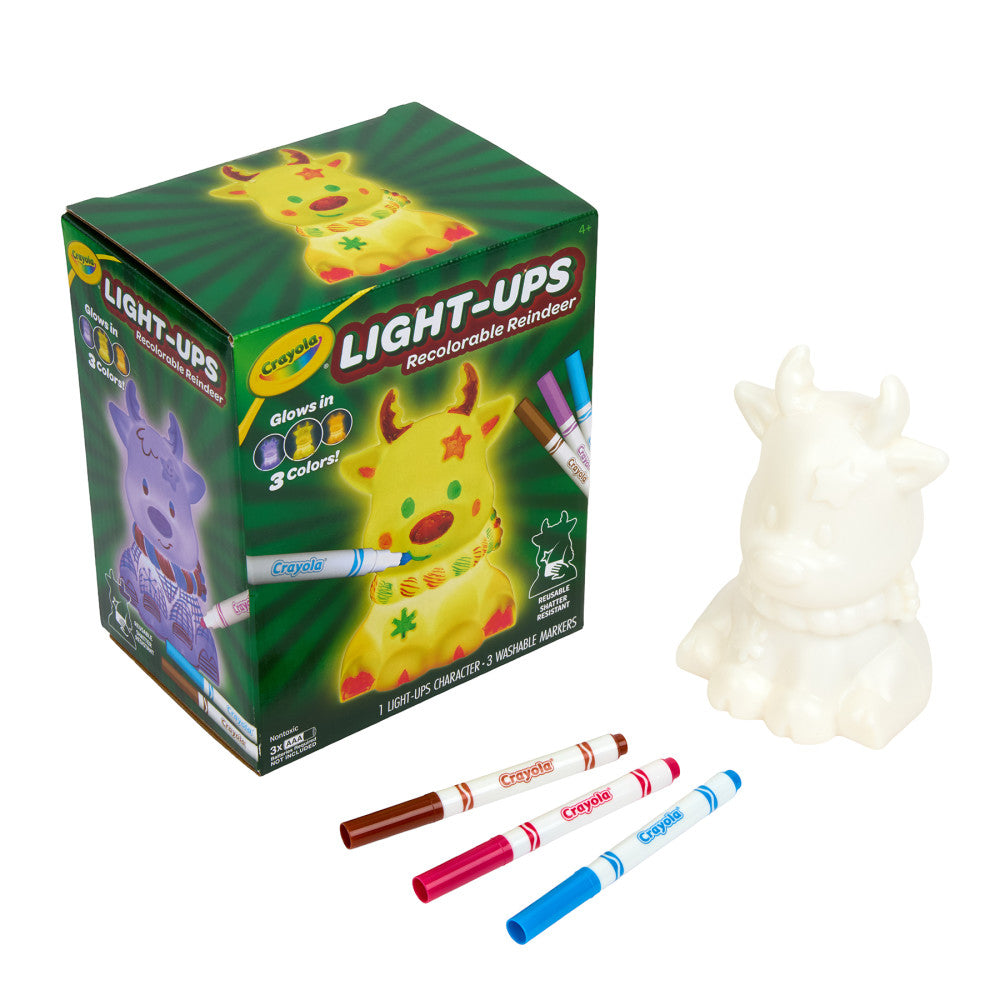 Crayola Light-Up Reindeer Creative Coloring Kit - Multicolor - Image 3