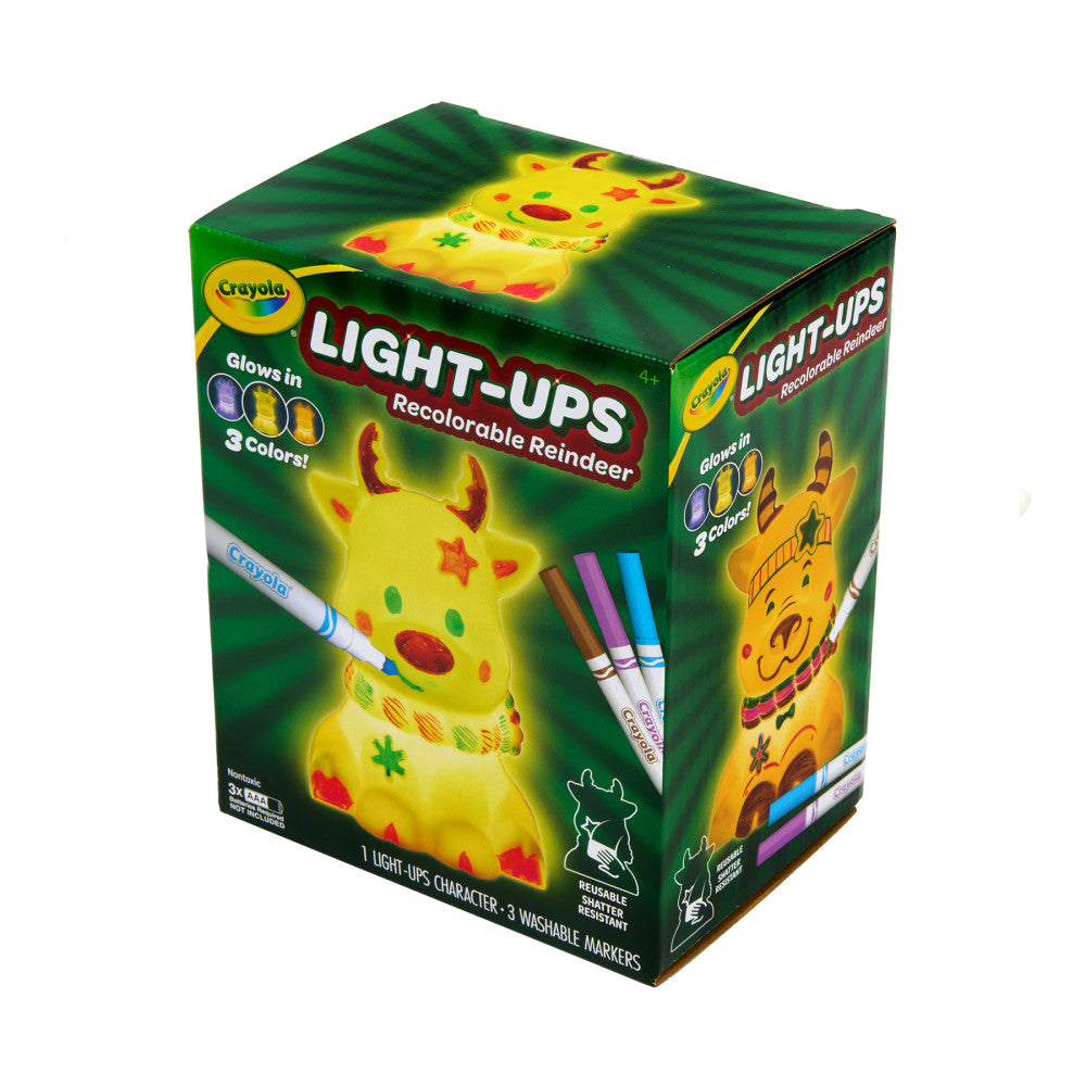 Crayola Light-Up Reindeer Creative Coloring Kit - Multicolor - Image 4