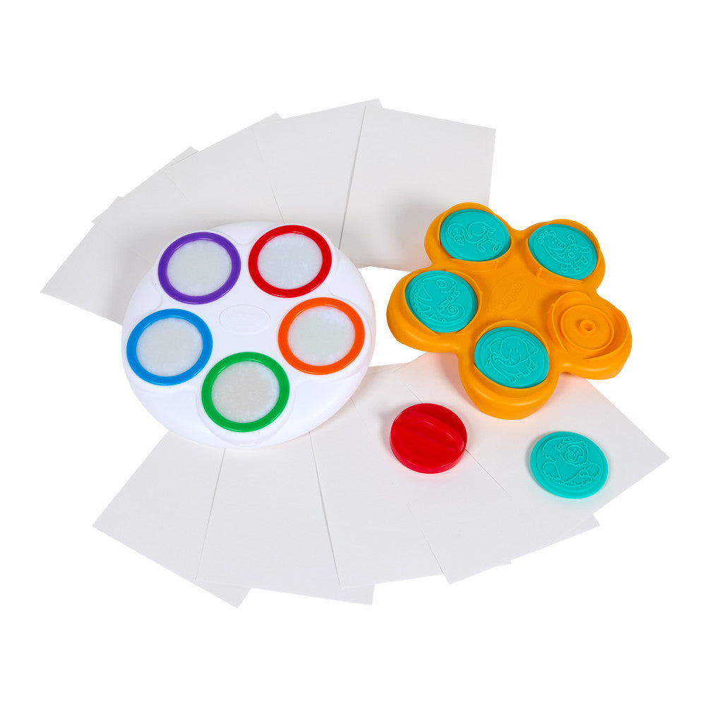 Crayola Color Wonder Safari Fingerpaint & Stamper Kit - Image 4