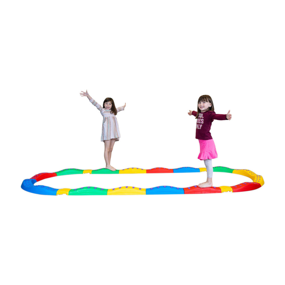 Bintiva Wavy Customizable Balance Beam Set for Backyard Fun - Image 3