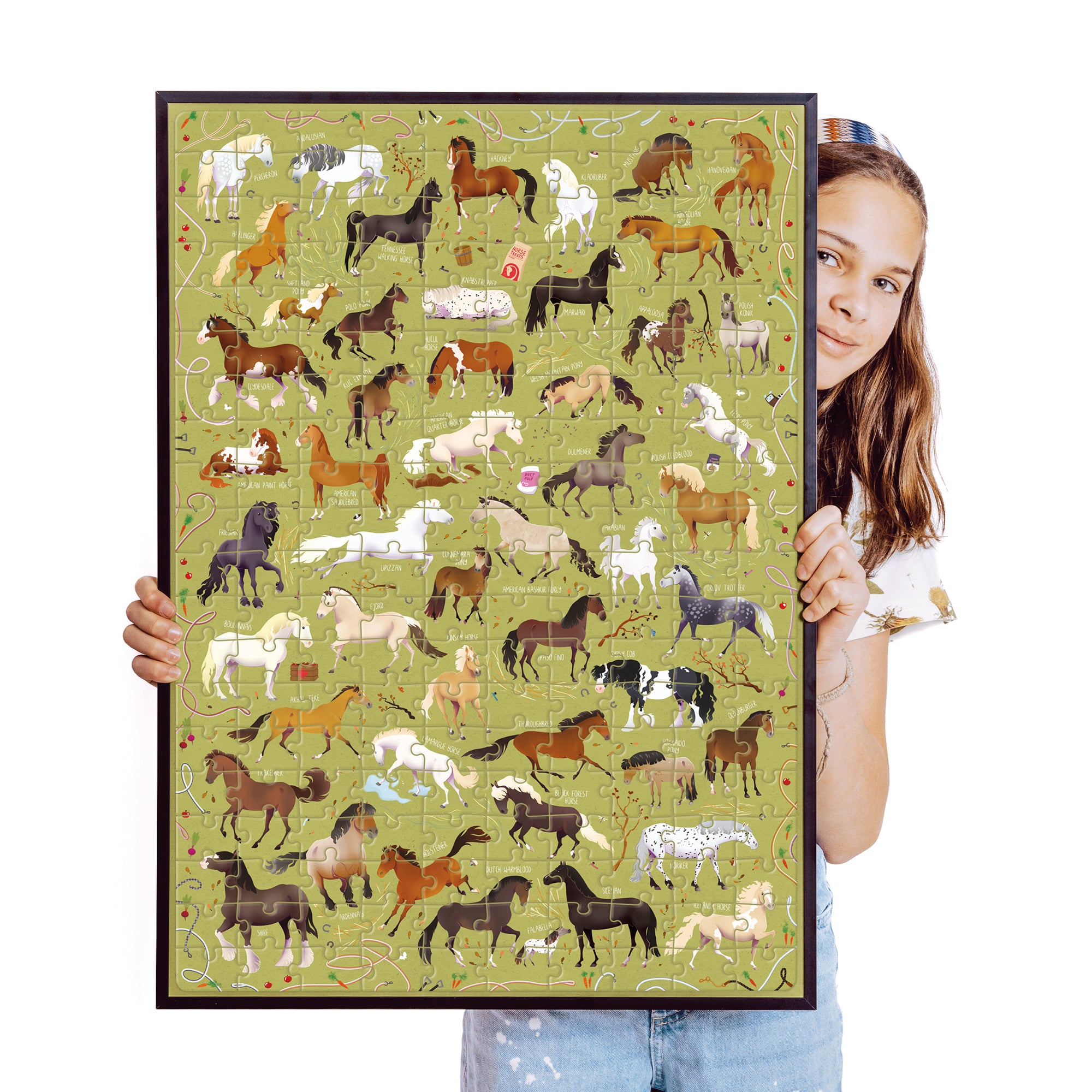 Banana Panda Puzzlove Horses Jigsaw Puzzle - 200 pc - Image 6