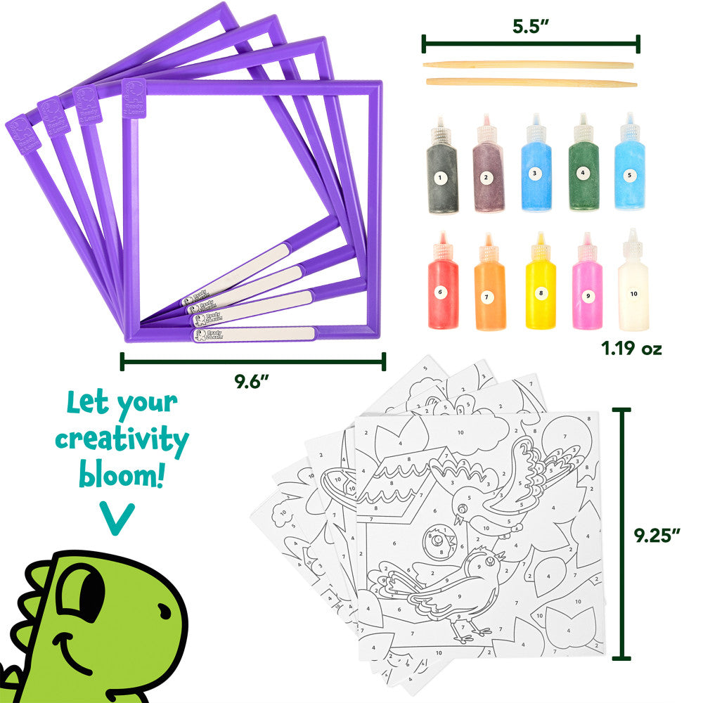 READY 2 LEARN Nature Series Sand Art Painting Kit - Image 2