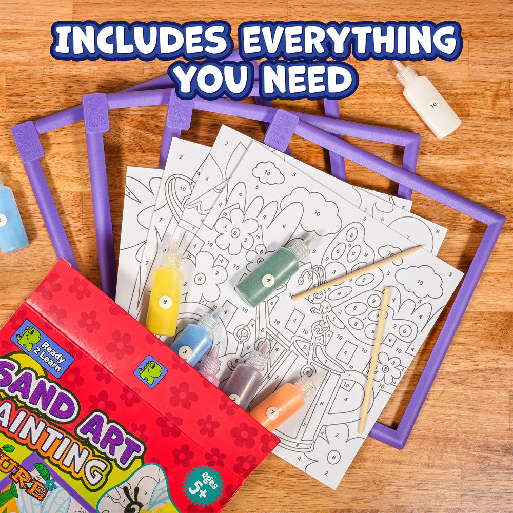 READY 2 LEARN Nature Series Sand Art Painting Kit - Image 3