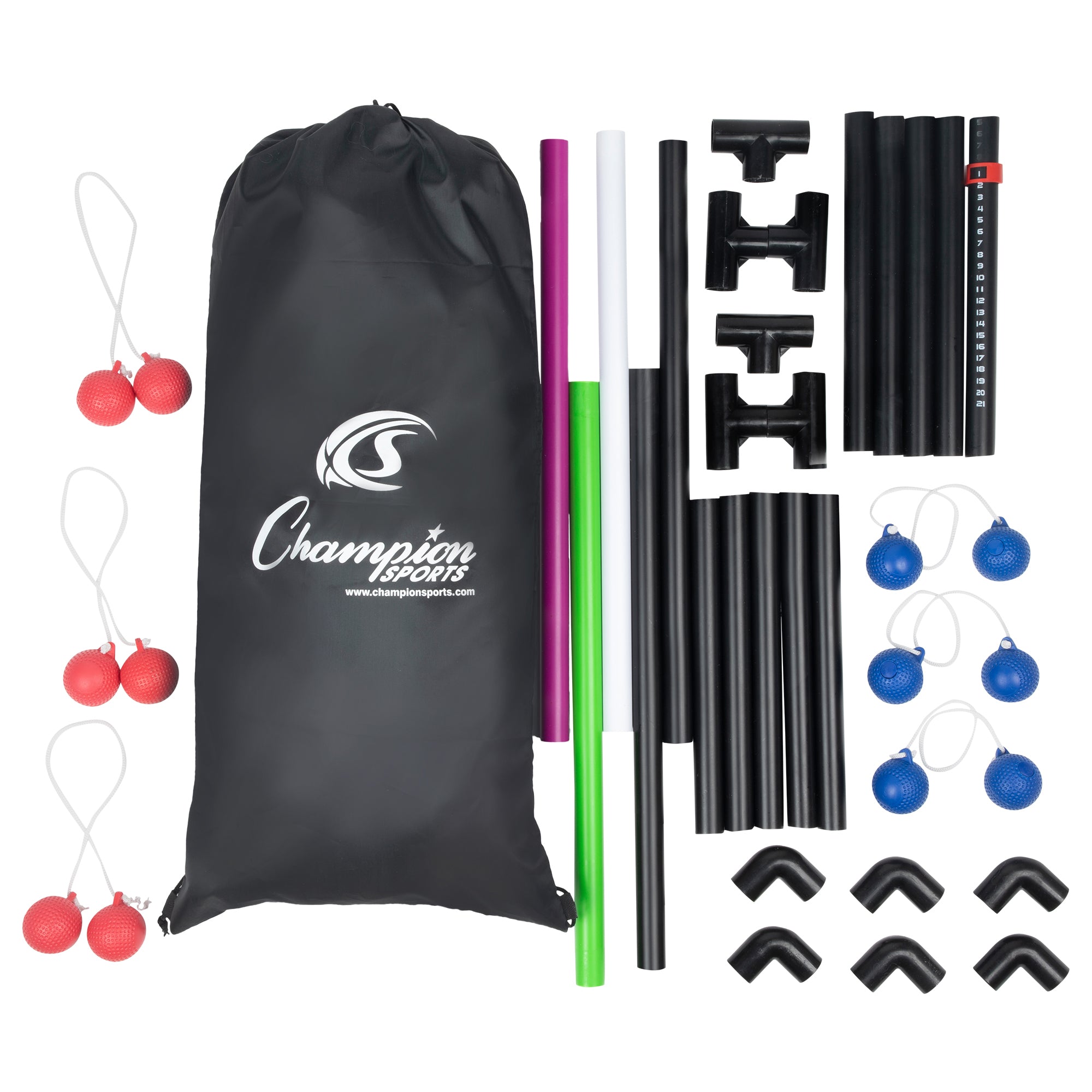Champion Sports Ladder Ball Game Set - Outdoor Fun for All Ages - Image 2