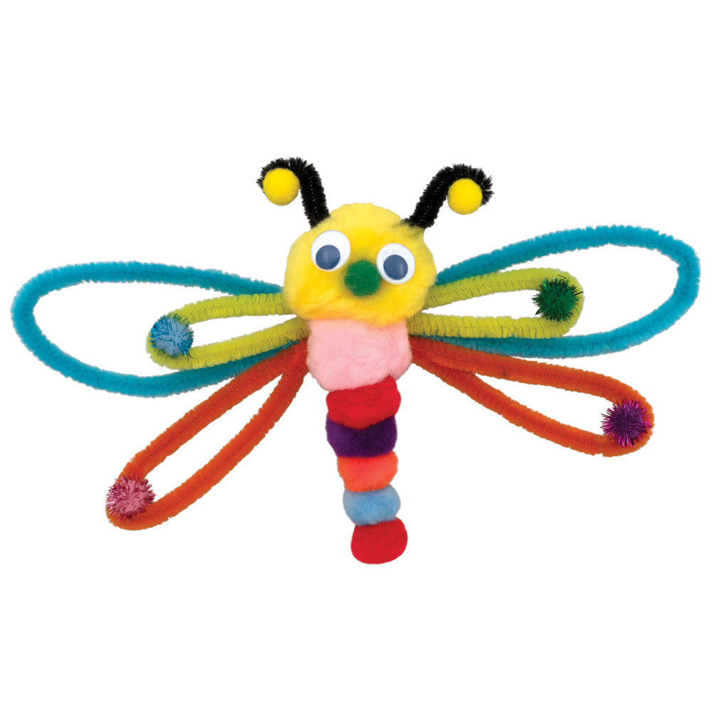 Creativity Street Deluxe Craft Pack - Stems, Poms, Wiggle Eyes, 131 Pieces - Image 4