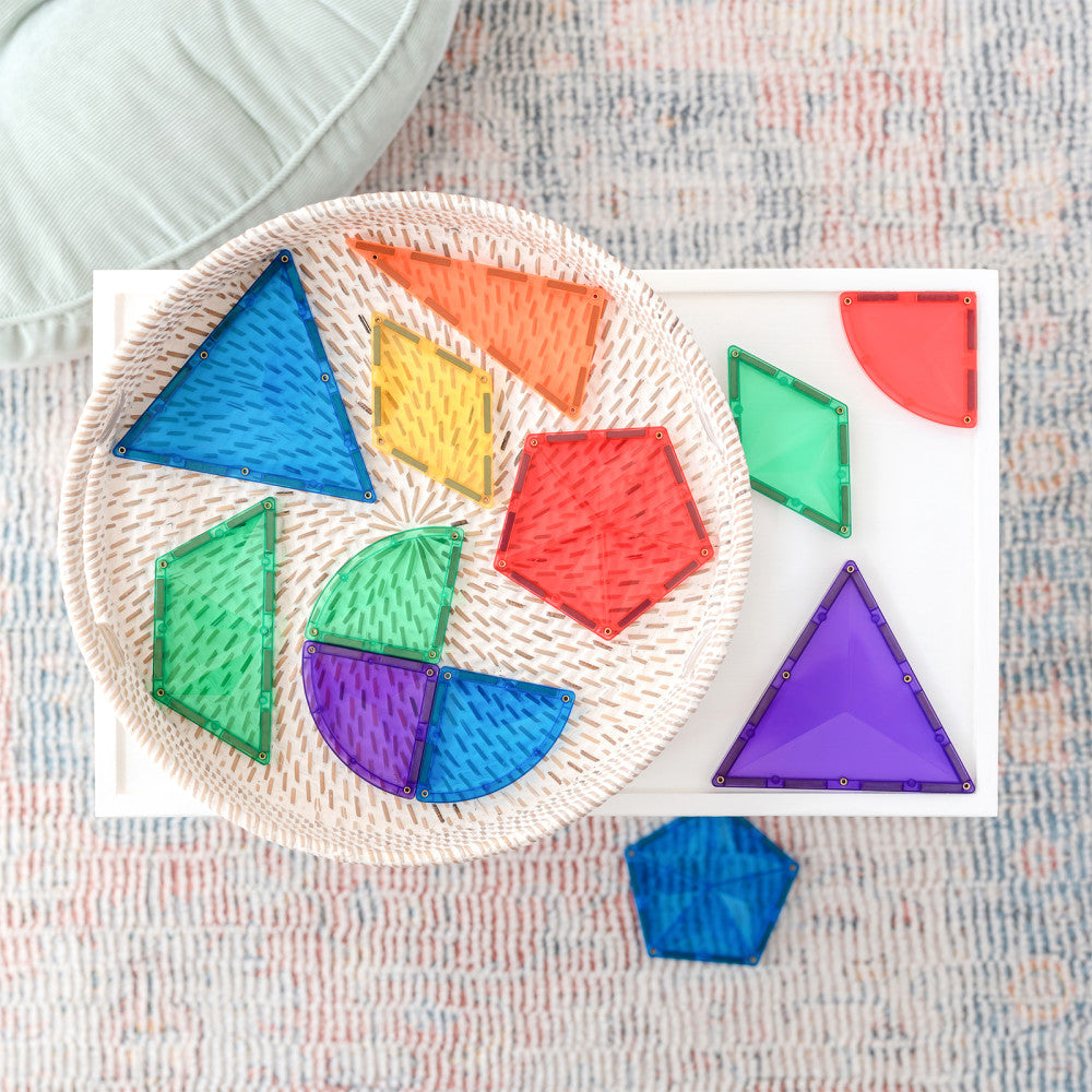Connetix Magnetic Tiles Rainbow Shape Expansion Pack ?C 36 Piece Set - Image 3