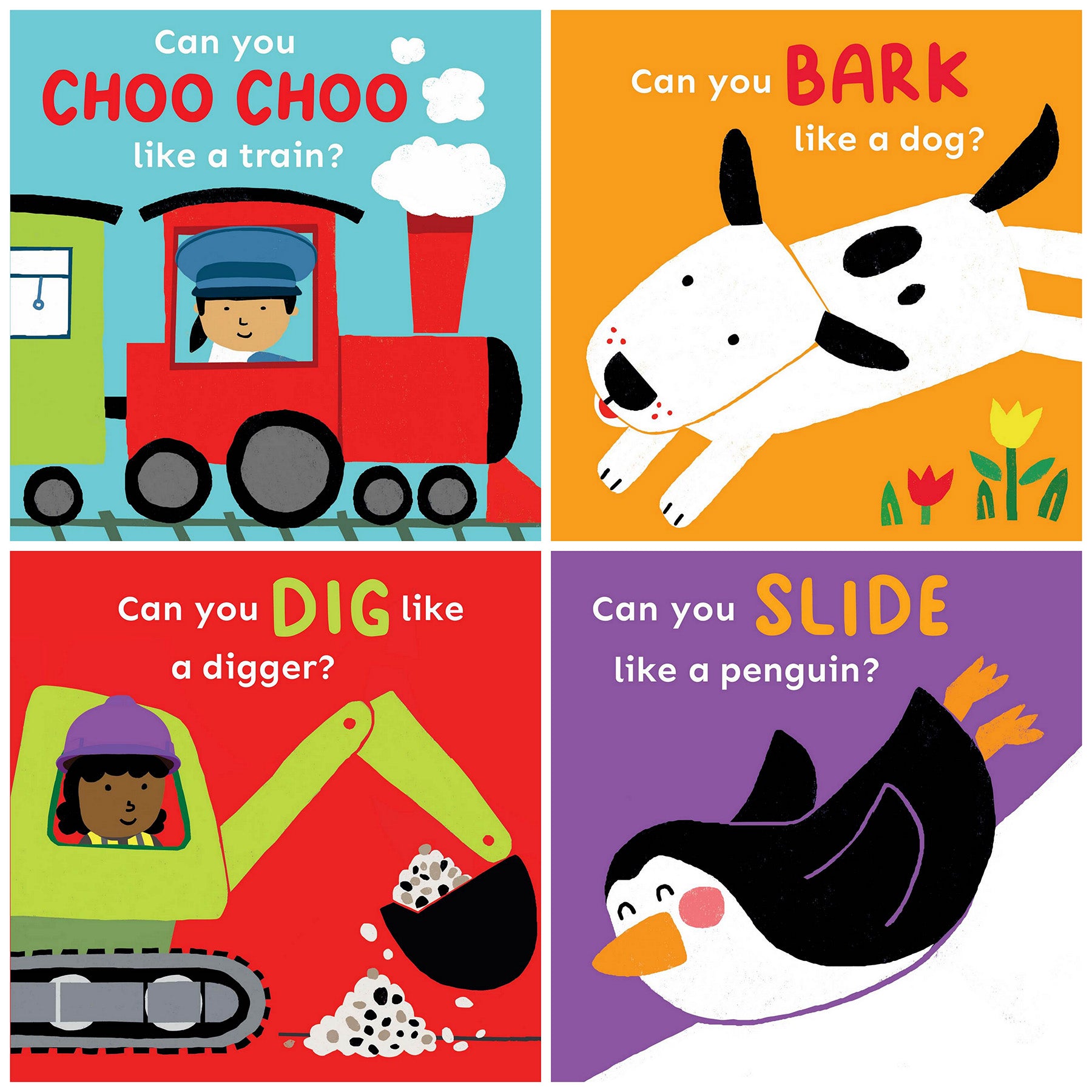 Child??s Play Books Copy Cats, 4-Board Book Set