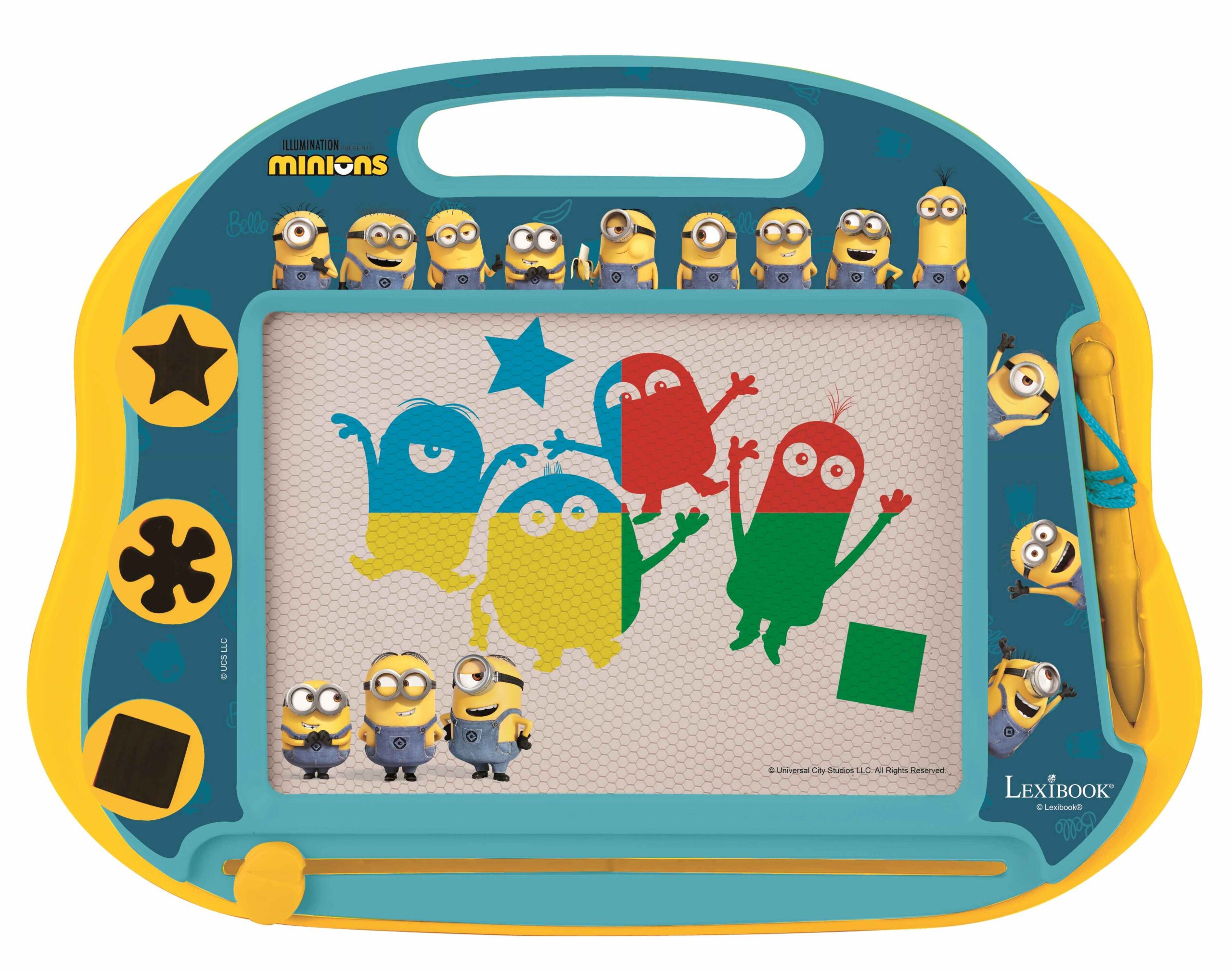 Minions Multicolor Magnetic Drawing Board - Portable Art Toy - Image 2