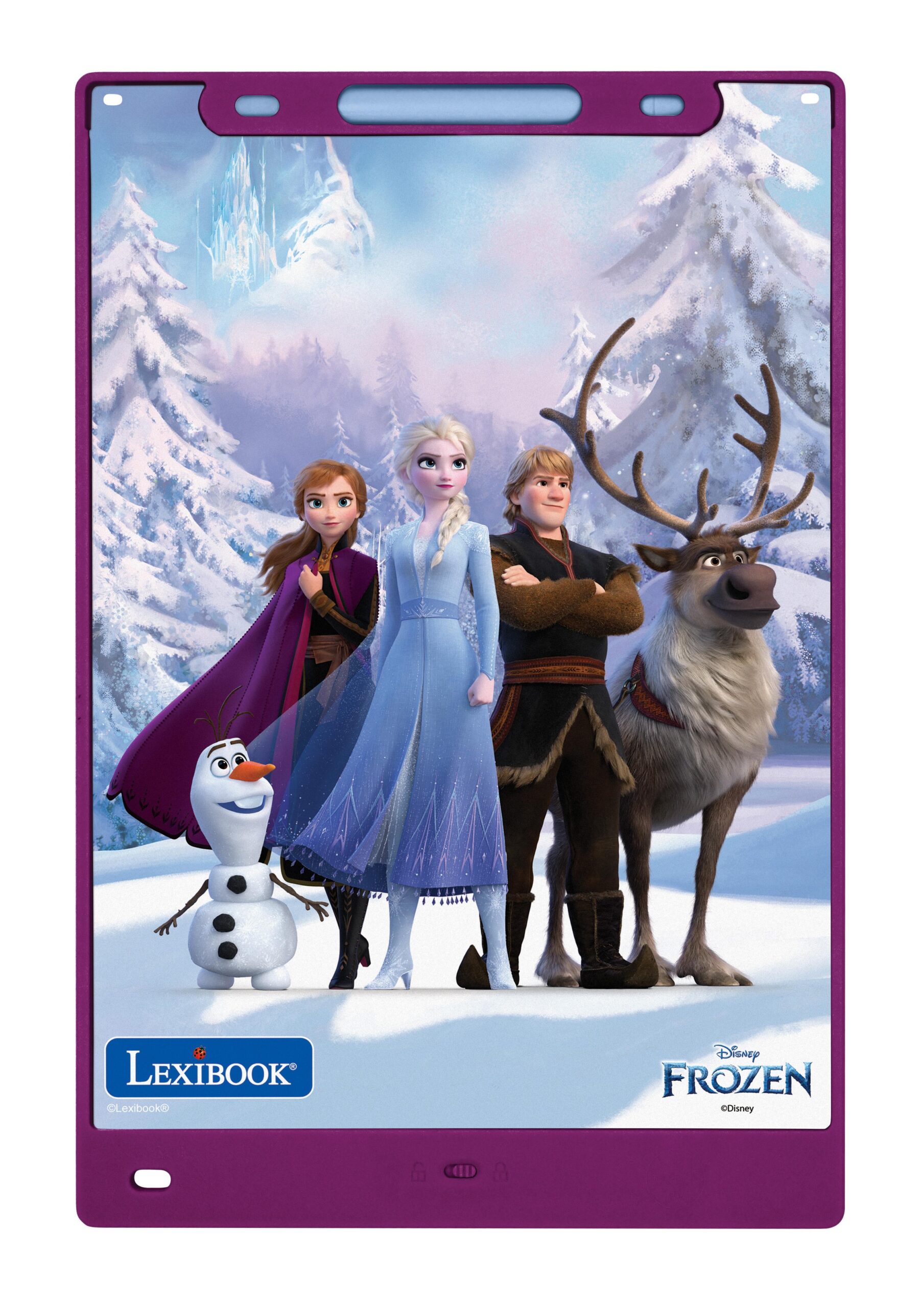 ArtZone Multicolor 11'' E-Ink Learning Tablet with Stencils - Frozen Theme - Image 10