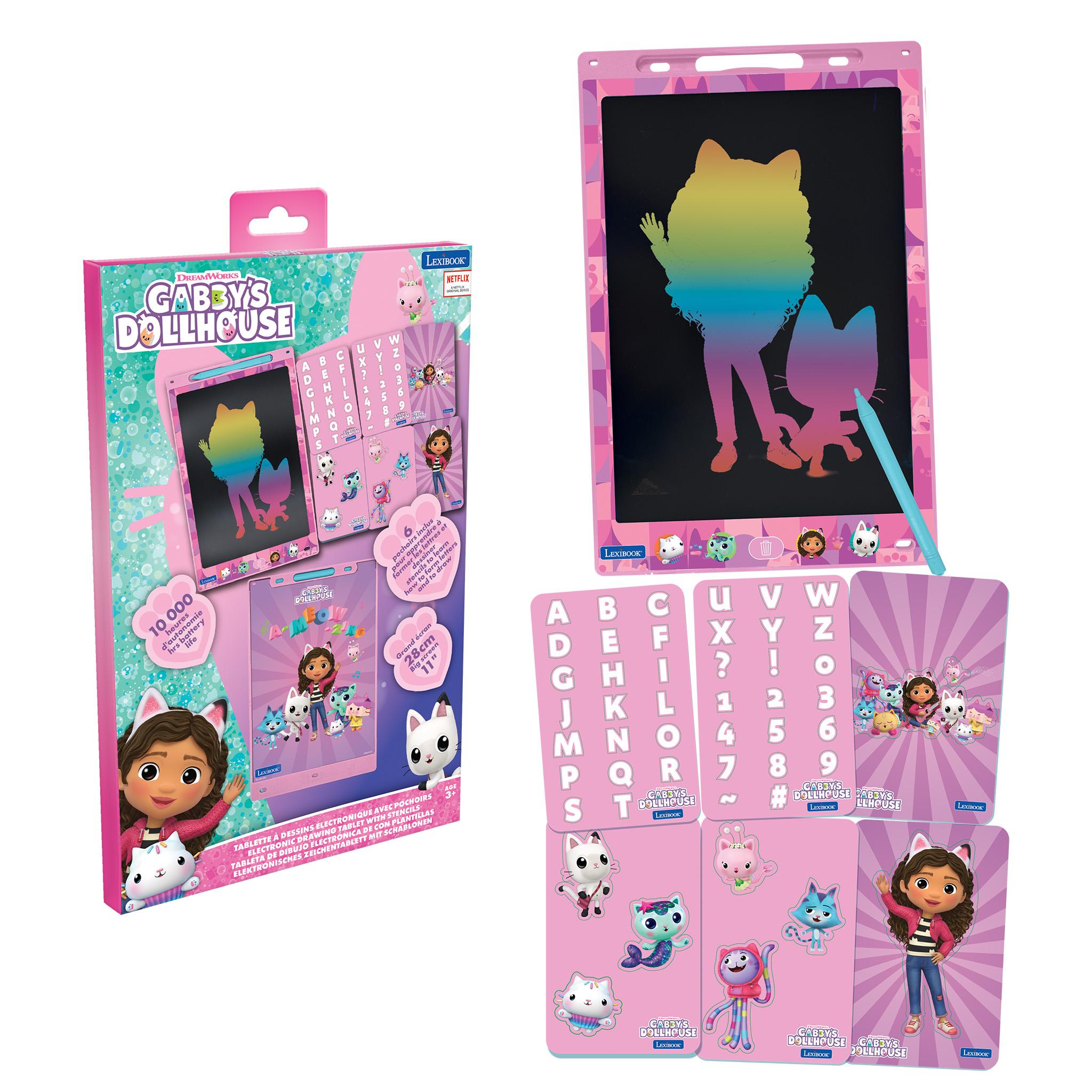 Lexibook Gabby's Dollhouse Magic Drawing Slate - Pink - Image 2
