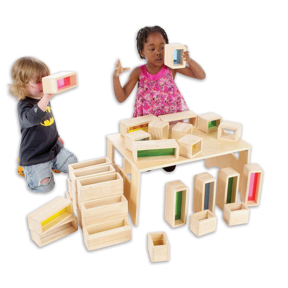 TickiT Rainbow Bricks 36-Piece Set ?C Colorful Building Blocks - Image 4