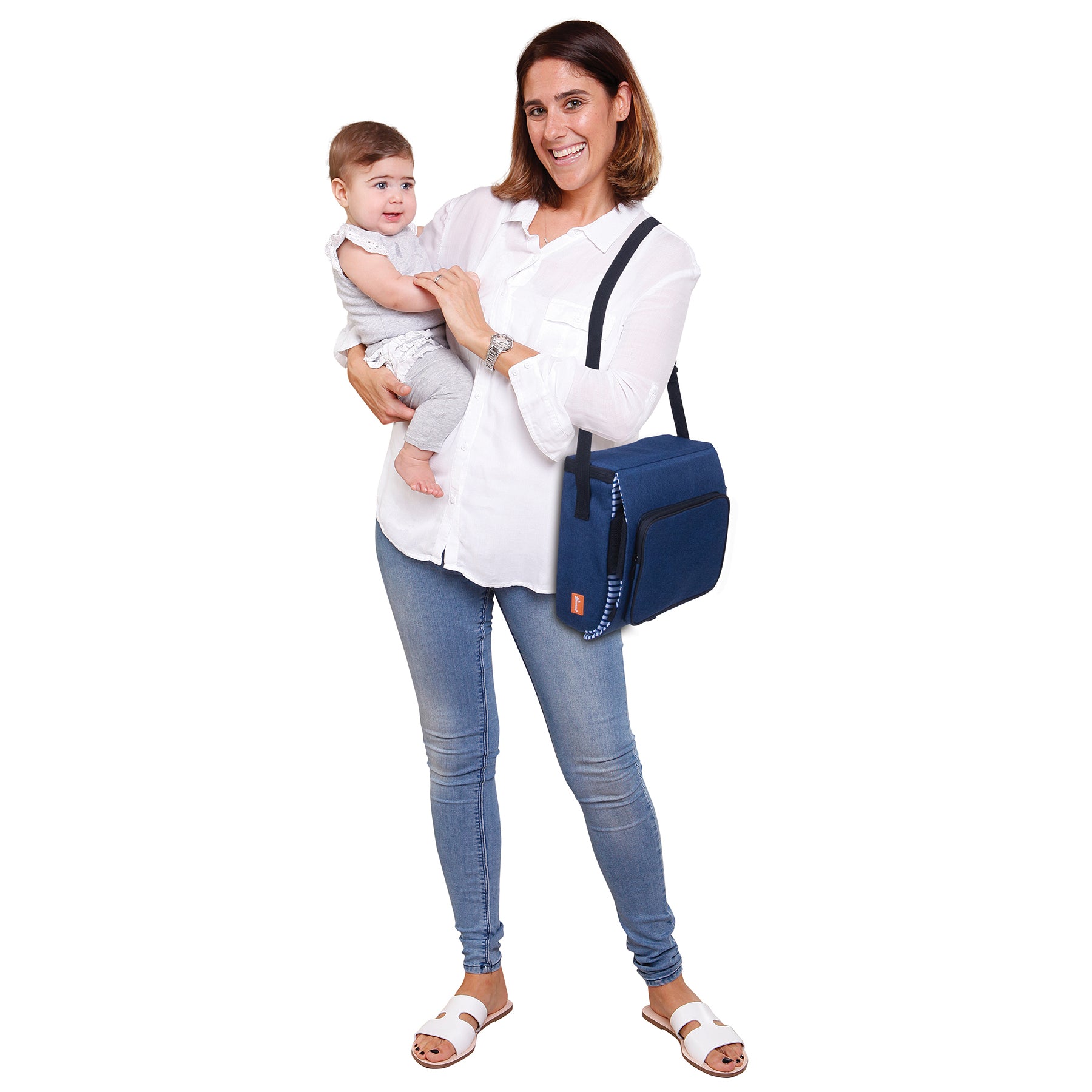 Dreambaby? Grab 'N Go Booster Seat - Navy: Portable Dining Delight - Image 9