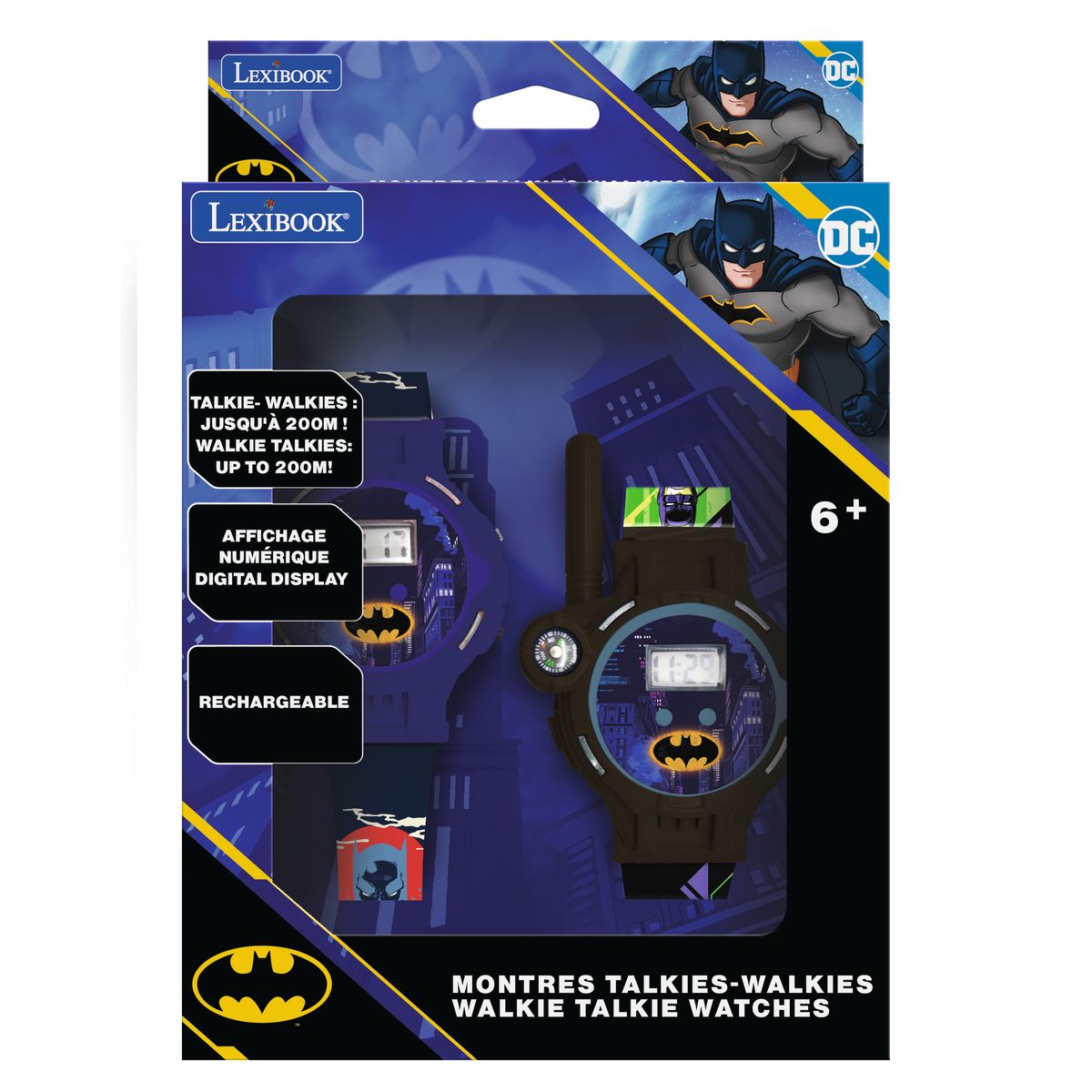 Batman Digital Watch with Walkie Talkies function, distance up to 200m - Image 2