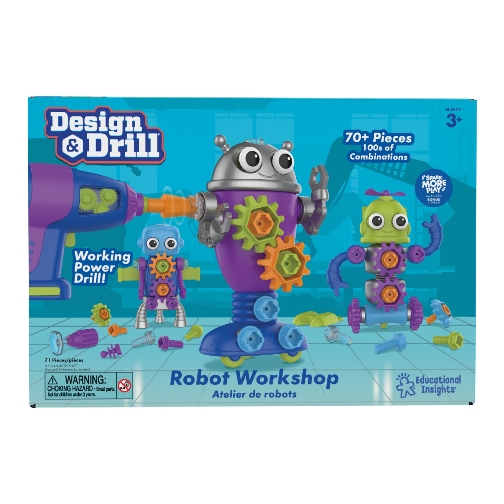 Educational Insights Robot Workshop - Creative Building Set - Image 3