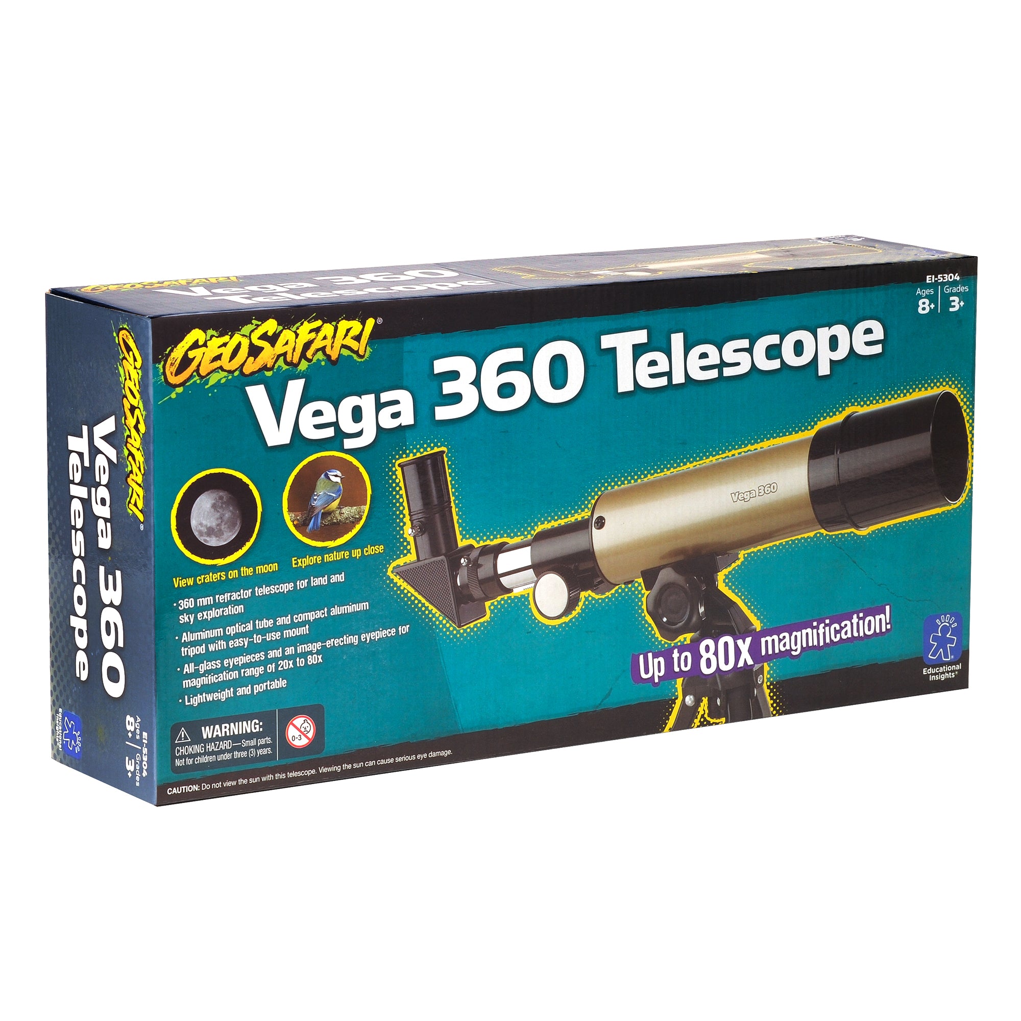 Educational Insights GeoSafari Vega 360 Telescope - Discovery Kit - Image 3