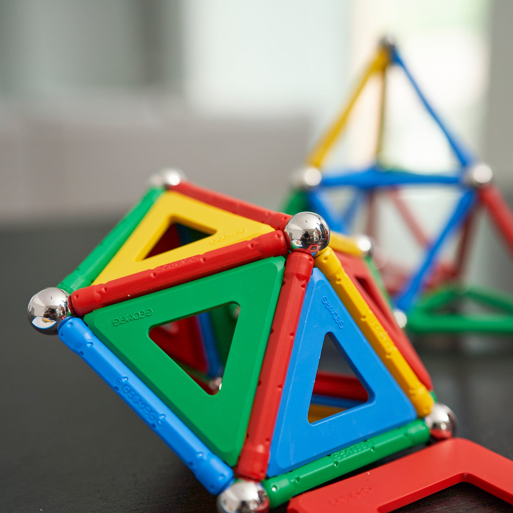 Geomag Geometry Lab Recycled Set - STEM Educational Toy - 244 Pieces - Image 6