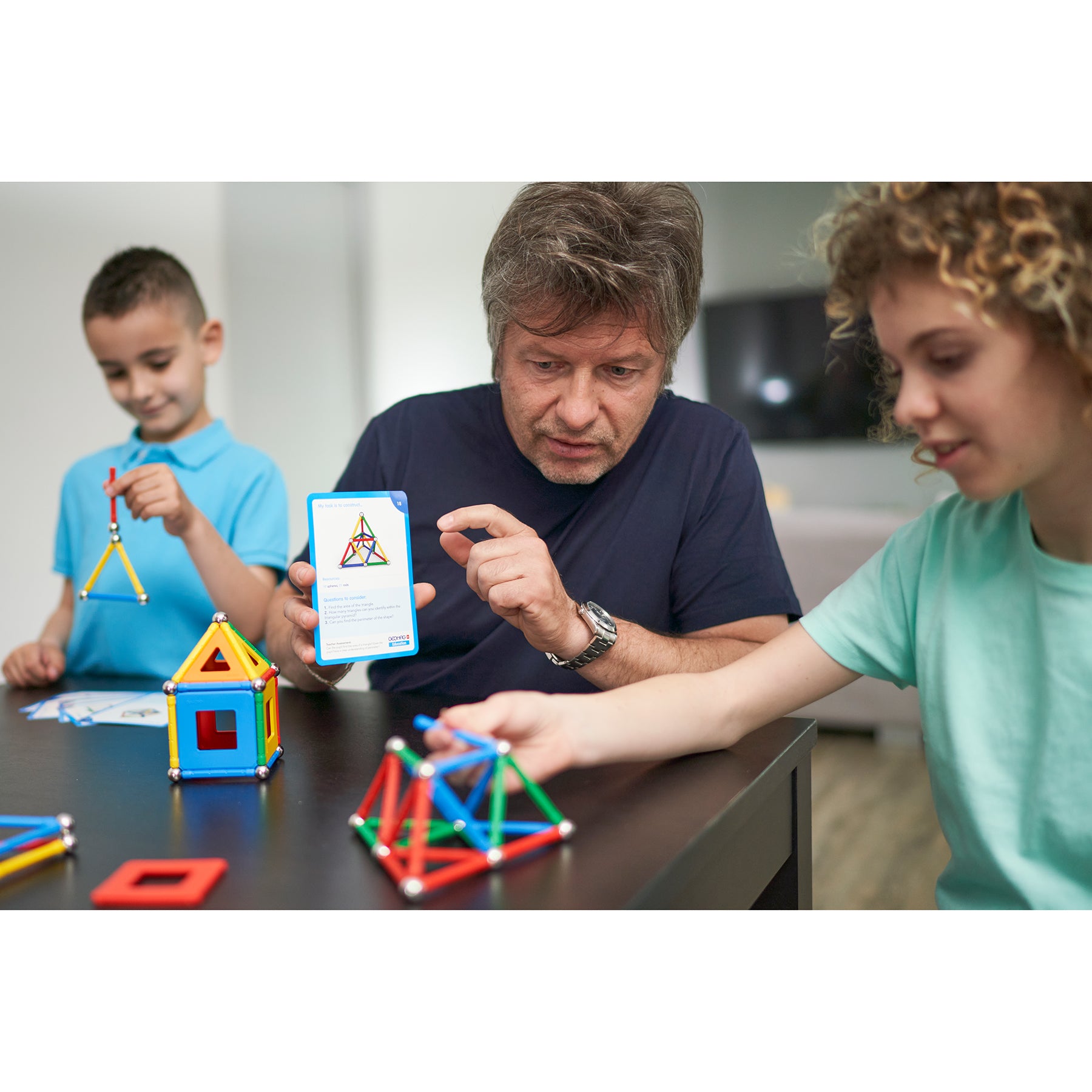 Geomag Geometry Lab Recycled Set - 737 Pieces - Vibrant STEM Learning - Image 7