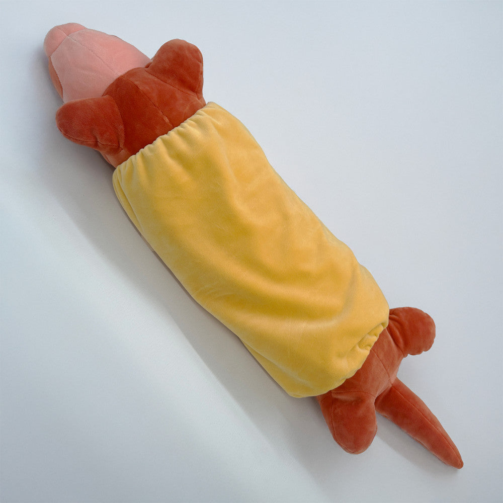 Borbs 24 inch Multicolor Hot Dog Ferret Plush - Image 2