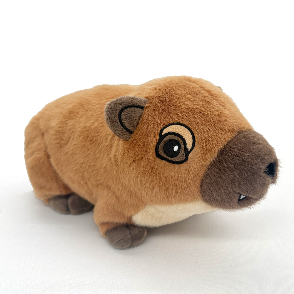 Borbs Cuddle Companion Life-Sized Hyrax Plush - Soft Brown - Image 2
