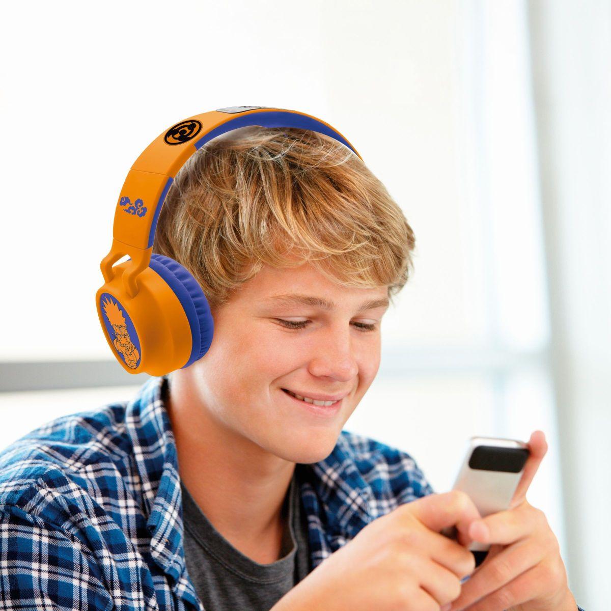Naruto-Themed Bluetooth & Wired Safe Volume Headphones - Image 10