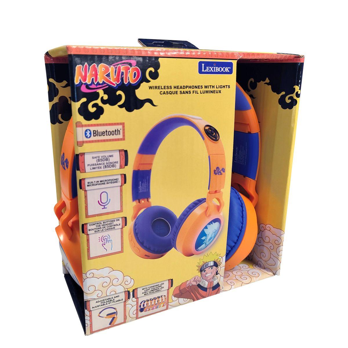 Naruto-Themed Bluetooth & Wired Safe Volume Headphones - Image 9