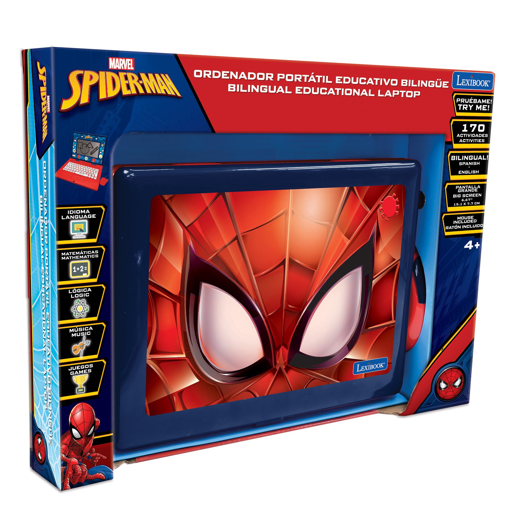 Spiderman Bilingual Educational Laptop with 170 Educational Activities and 6.7?? Screen - Image 9