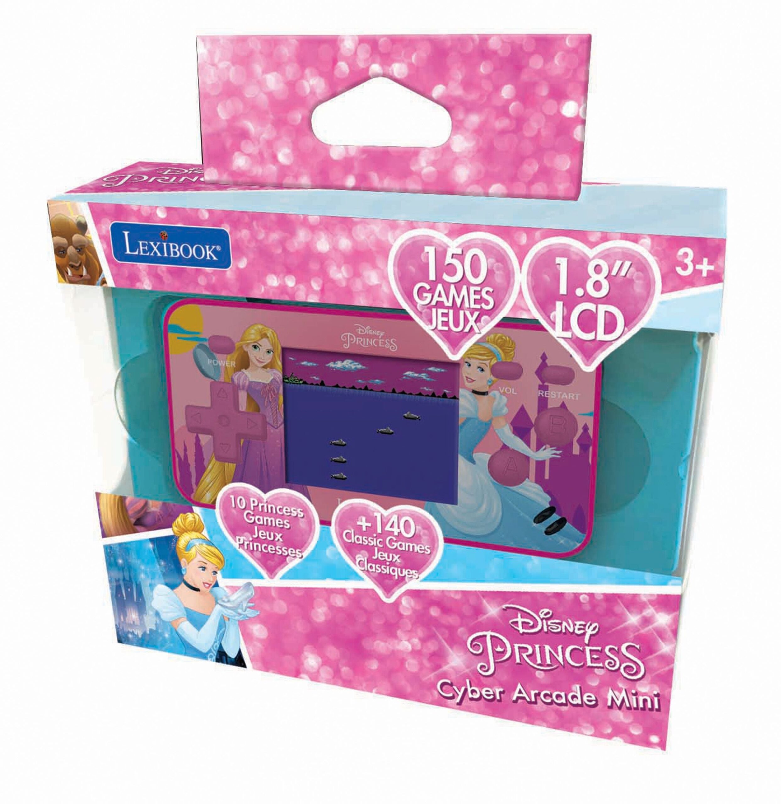 Disney Princess Handheld Console Cyber Pocket Arcade - Portable Gaming - Image 4