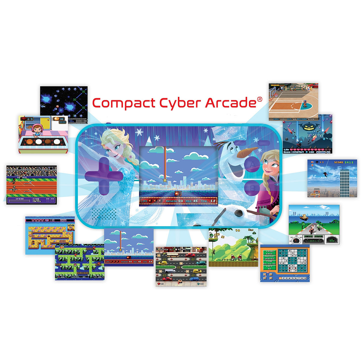 Disney Frozen Handheld Cyber Arcade with 150 Games - Image 2
