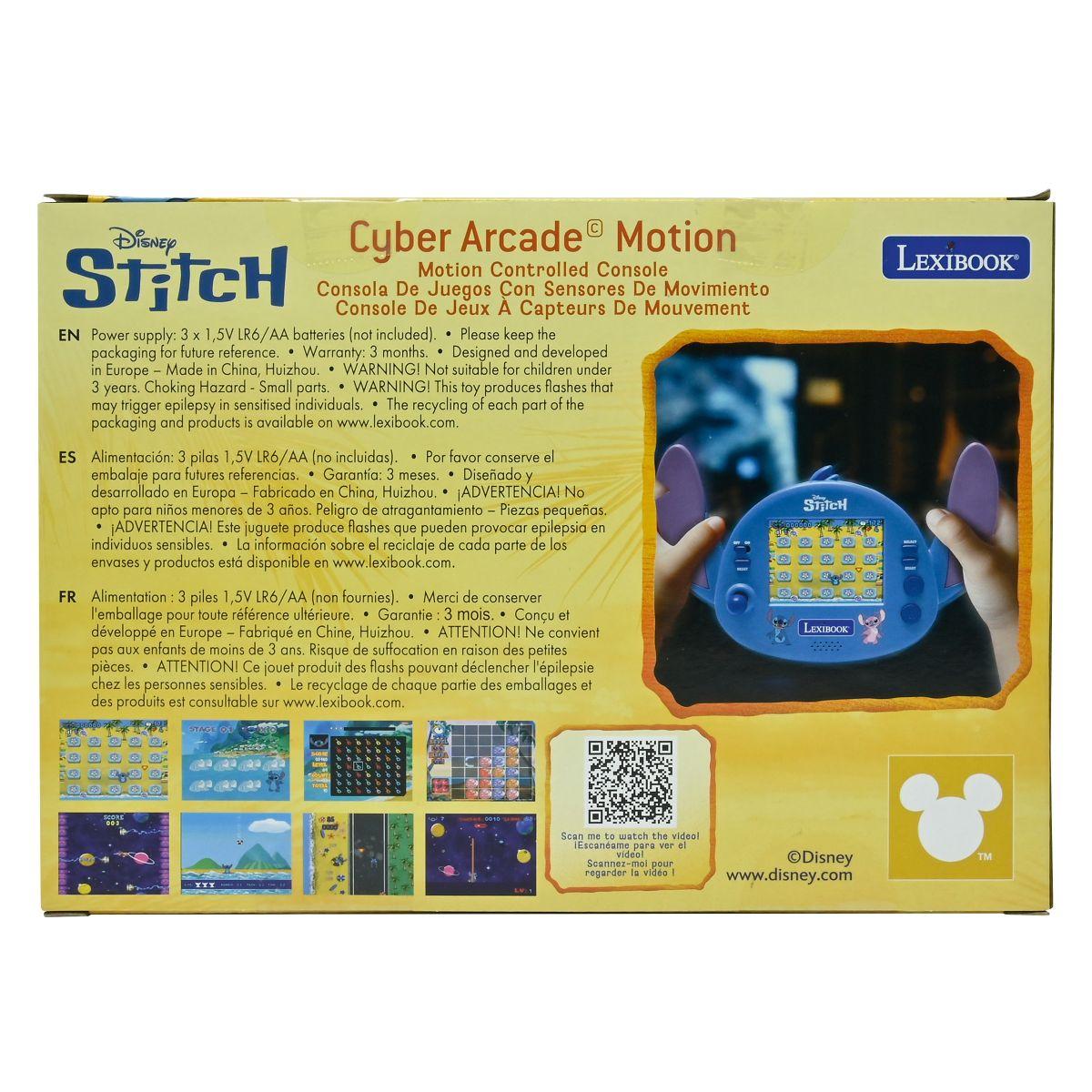 Disney Stitch Cyber Arcade Motion Console with Gesture Control and 50 Games - Image 8