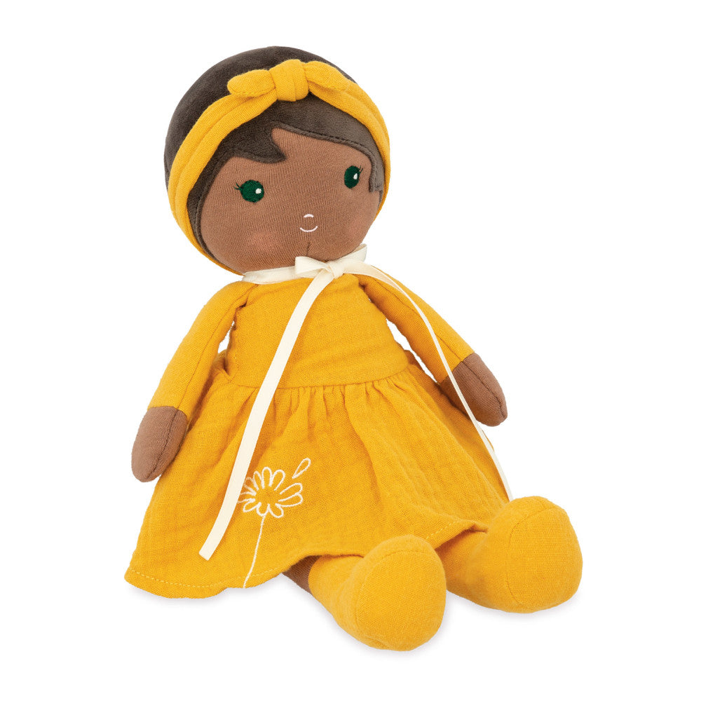 Kaloo Tendresse Large Naomie Doll - Colorful Muslin Dress - Image 2