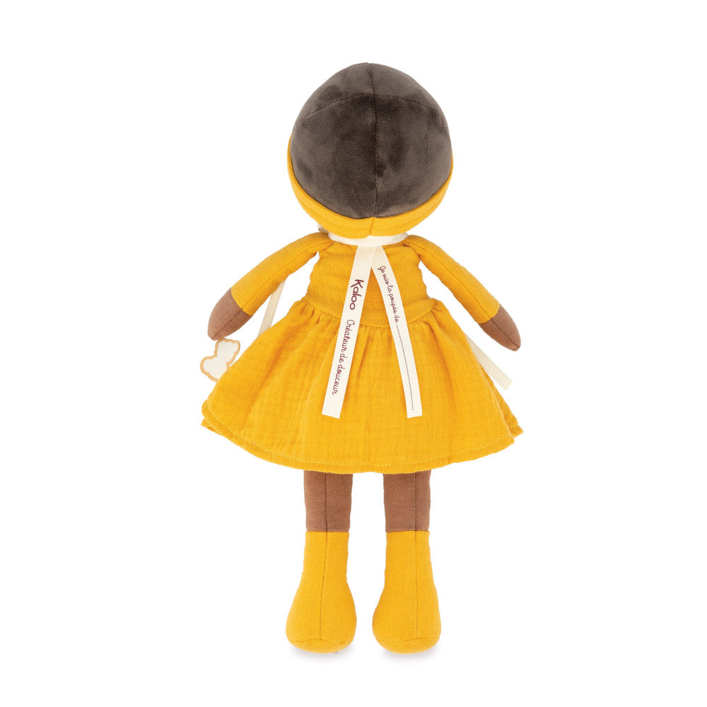 Kaloo Tendresse Large Naomie Doll - Colorful Muslin Dress - Image 5