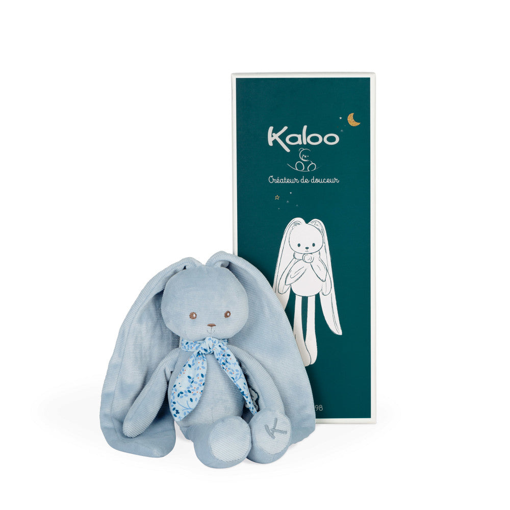 Kaloo Lapinoo 13.65 inch Plush Rabbit Doll - Cheerful Blue - Image 4