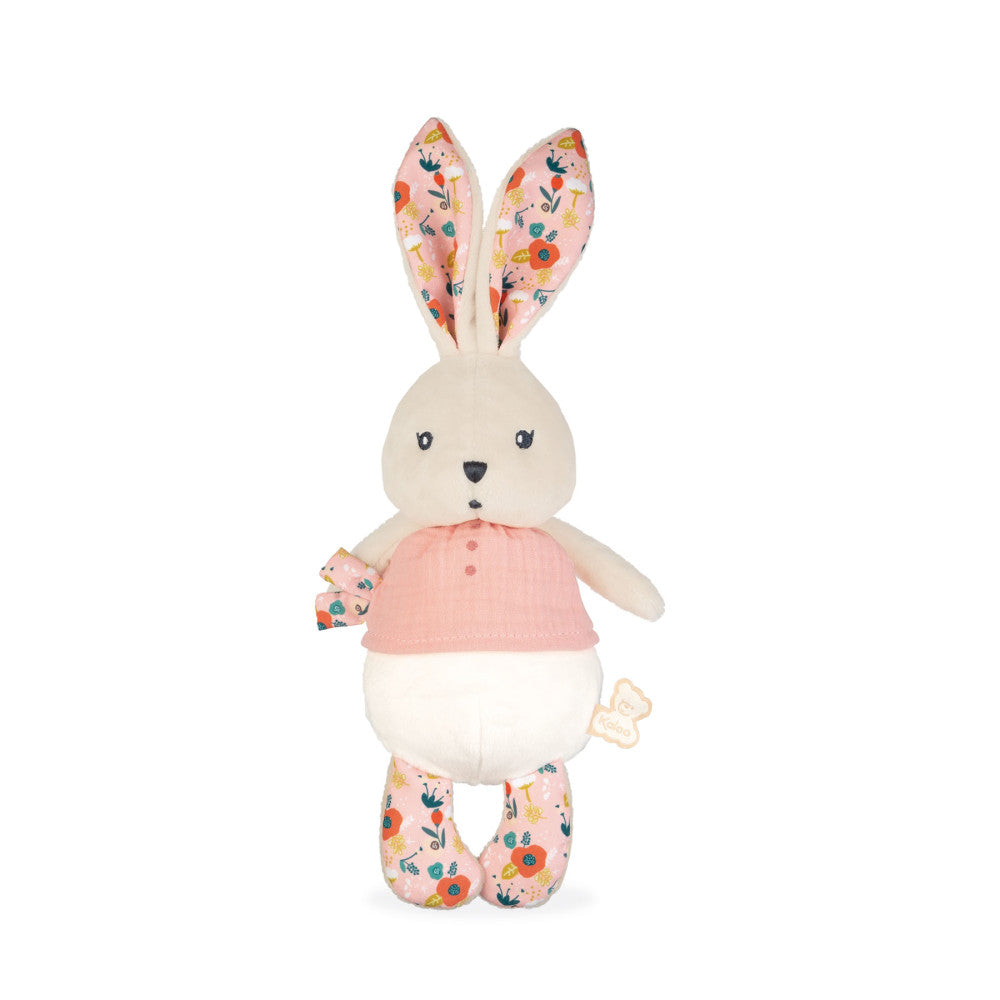 Kaloo K'doux 8.58 inch Plush Rabbit Poppy - Peach - Image 2