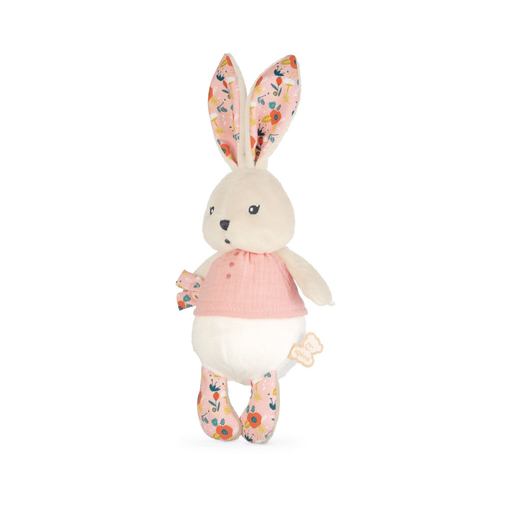 Kaloo K'doux 8.58 inch Plush Rabbit Poppy - Peach - Image 5