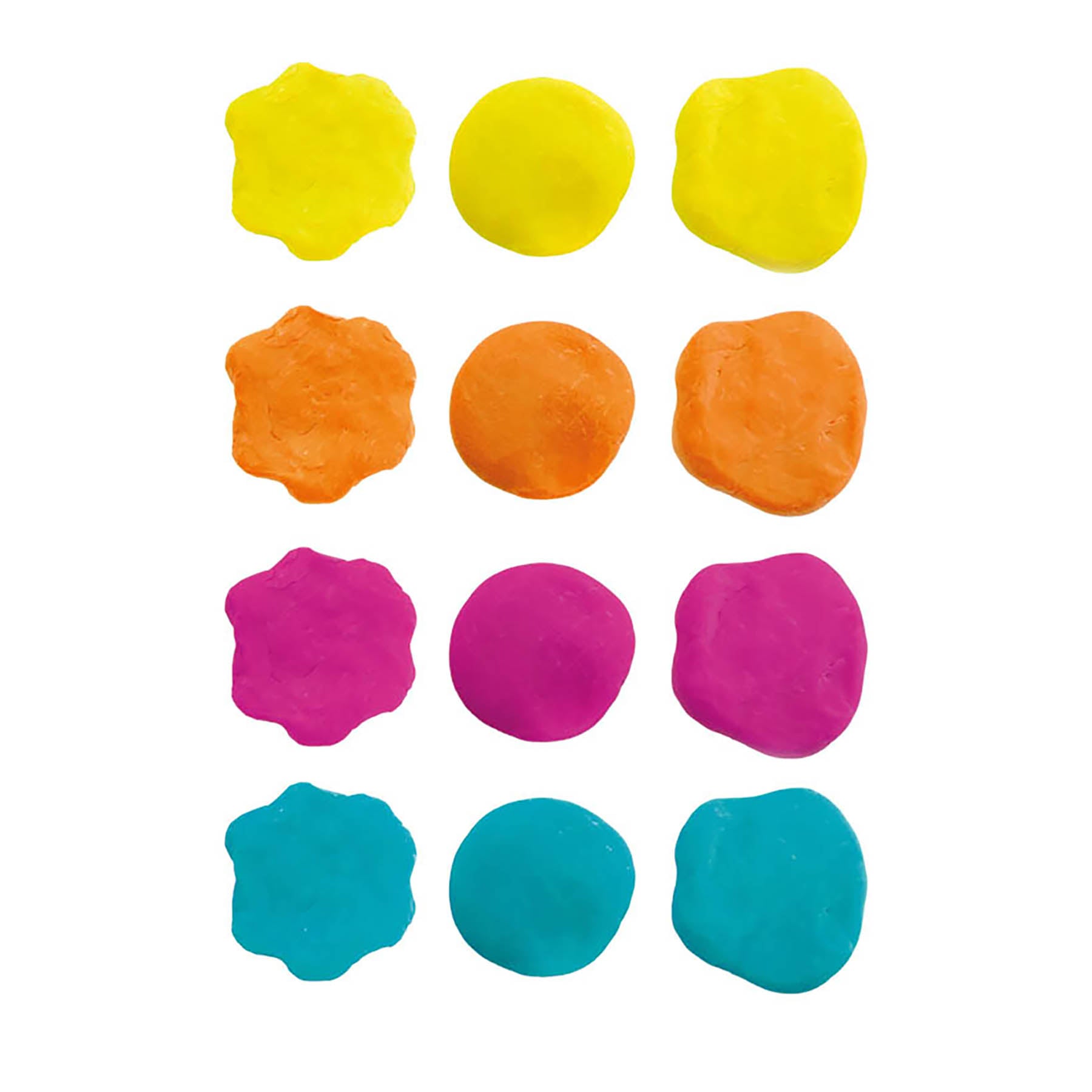 JOVI Neon Plastilina Modeling Clay Kit - 30 Bars Assorted Neon Colors - Image 2