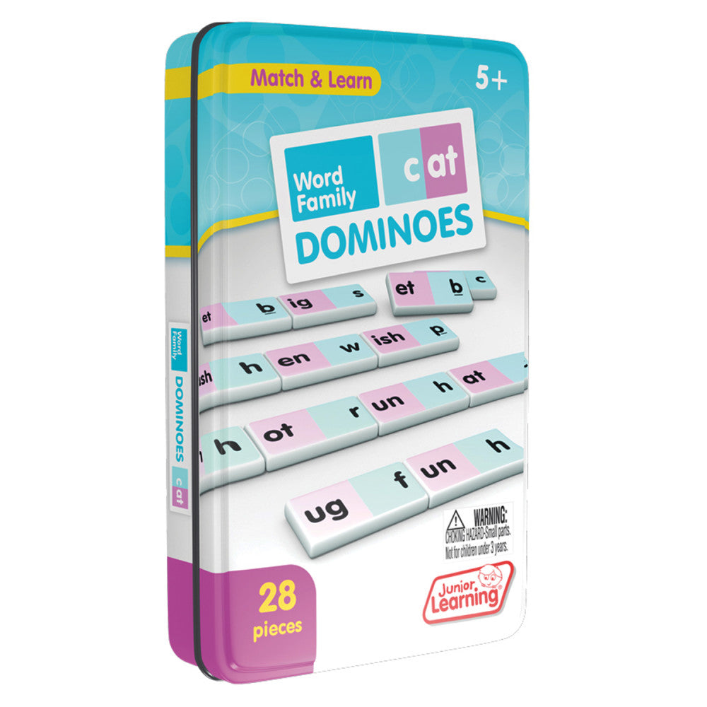 Junior Learning Word Family Dominoes - Educational Reading Game - Image 2