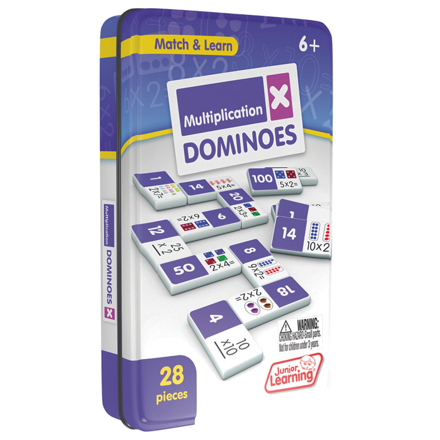 Junior Learning Multiplication Dominoes - Educational Game Set - Image 2