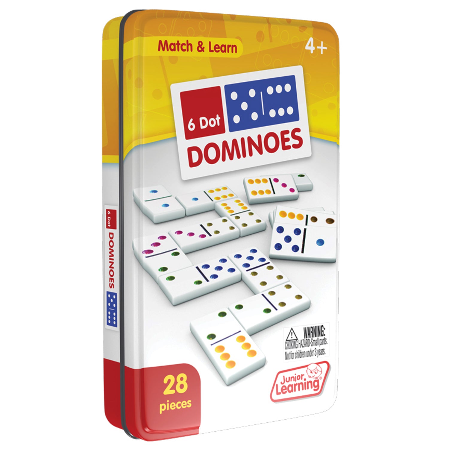 Junior Learning Double Fun Dot Dominoes - Educational Counting Game - Image 2